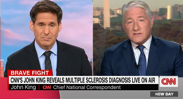 CNN's John King Reveals His MS Diagnosis on Live TV
